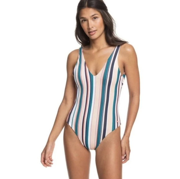 Roxy Women's Milady Sand Fashion One Piece Swimsuit M Medium - Picture 1 of 9